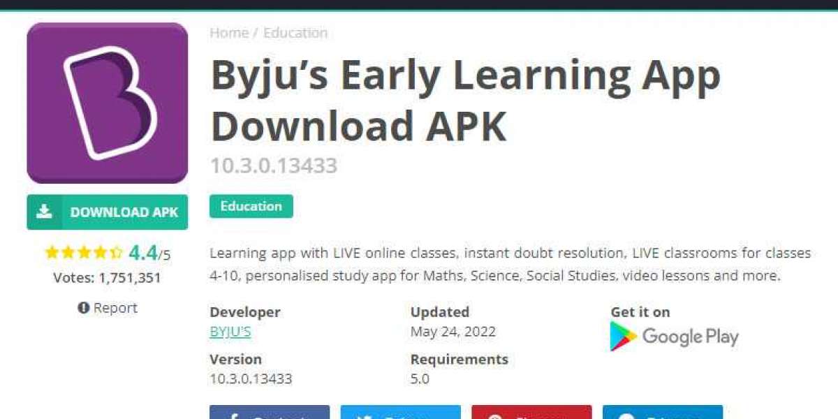 Byju’s Early Learning App Download APK