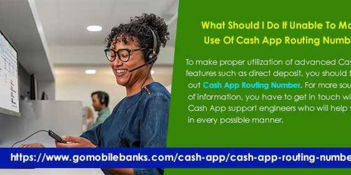 What Should I Do If Unable To Make Use Of Cash App Routing Number?