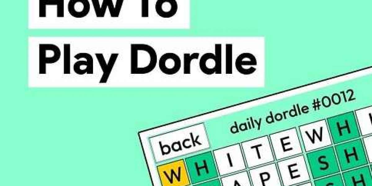 Online Dordle word guessing game 