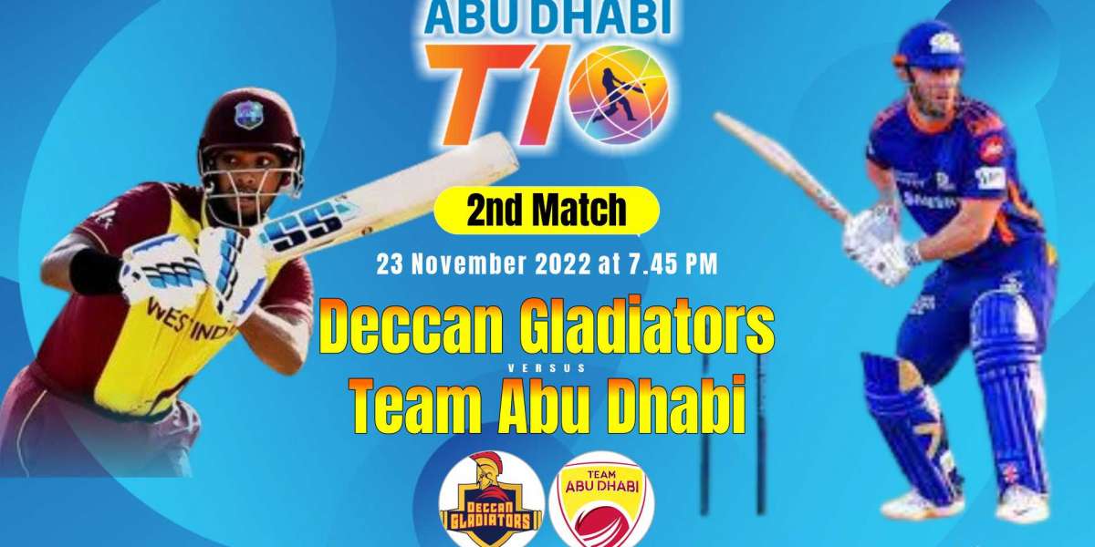 Deccan Gladiators vs Team Abu Dhabi Today Match Prediction