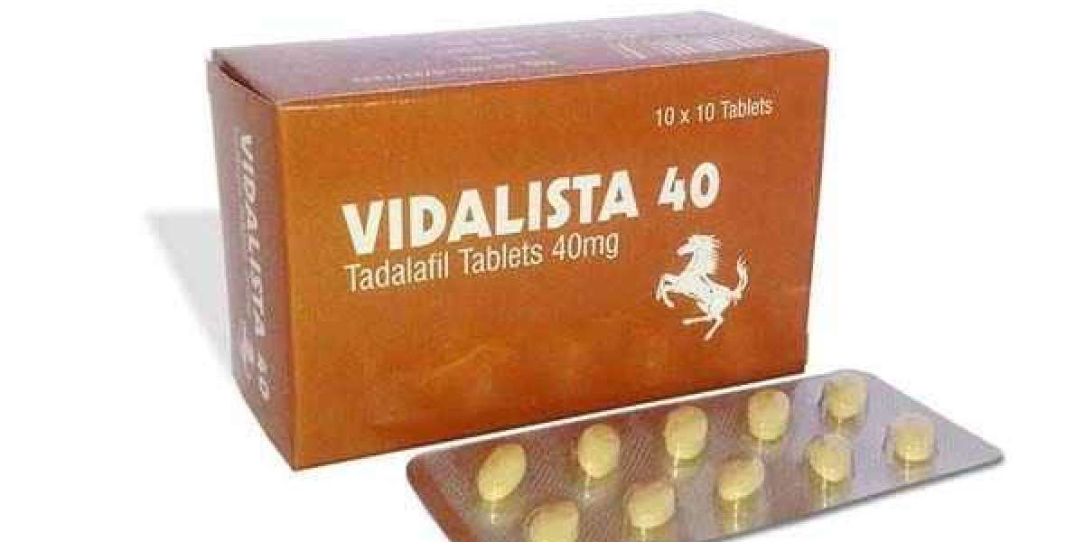 Vidalista 40 Mg Generic version of Tadalafil [Discount of Win+Fastest Delivery]