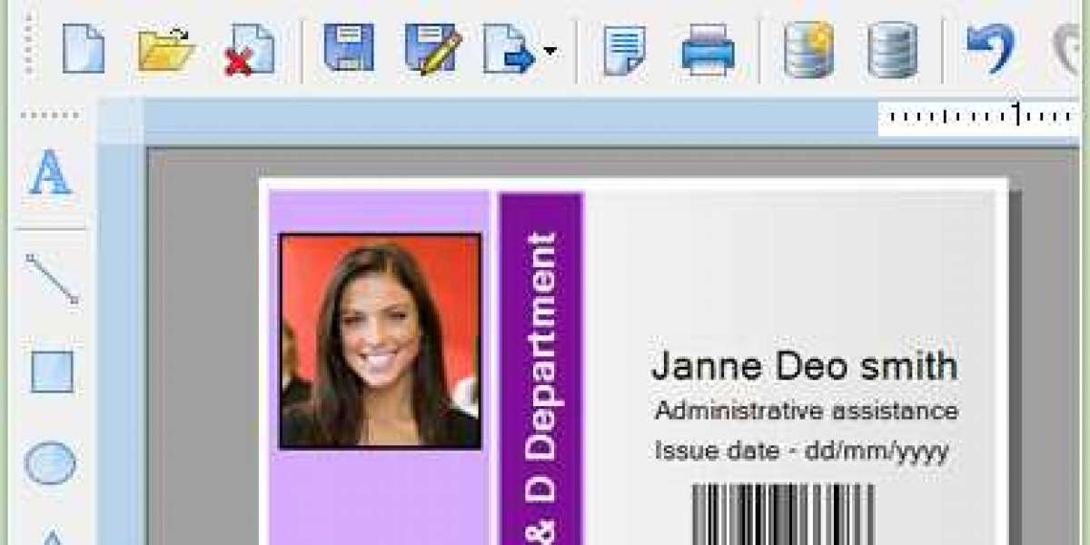 Card maker tool creates visitor ID cards