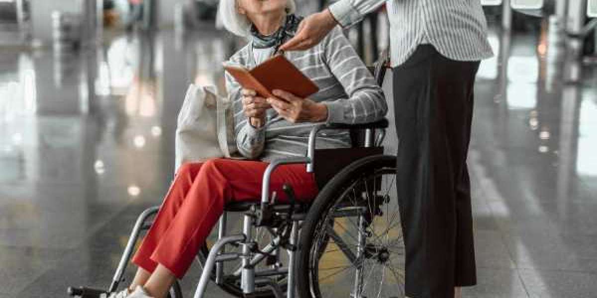 How do you book a wheelchair when booking a flight?