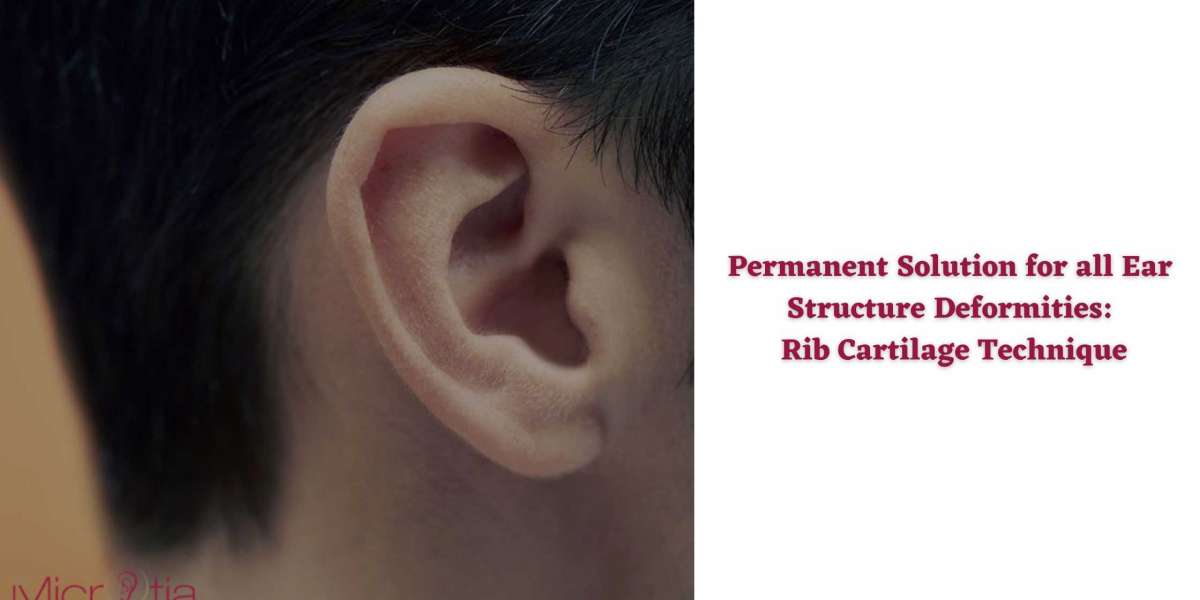 Permanent Solution for all Ear Structure Deformities:  Rib Cartilage Technique