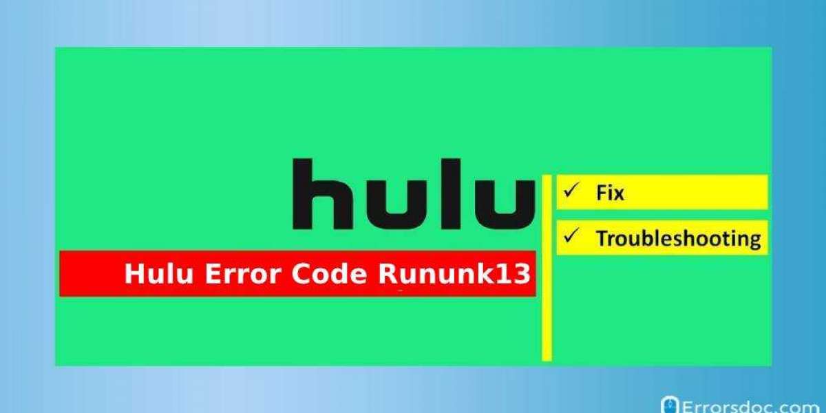 Hulu error code RUNUNK13