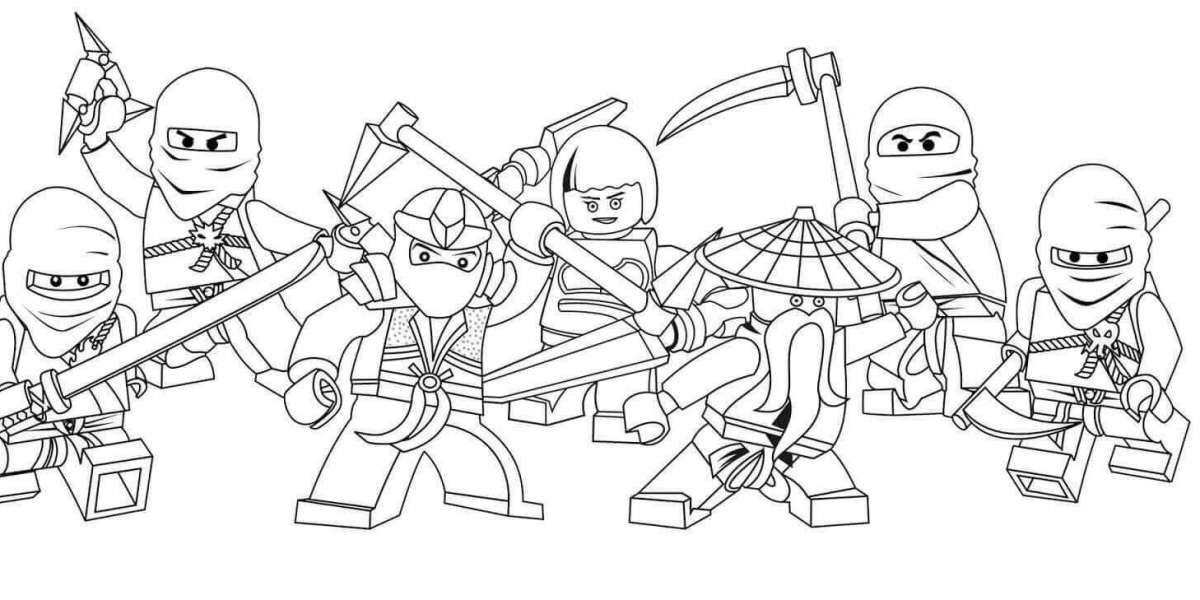 Best Lego Ninjago Coloring Pages | Free Printable & Easy to Print