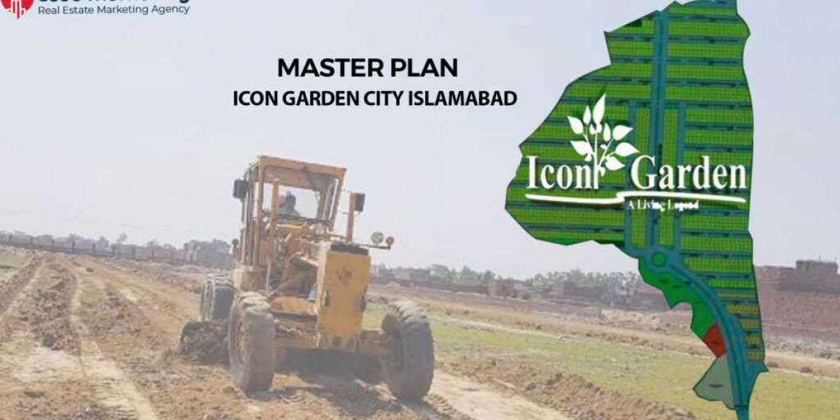 Icon Garden Islamabad location map