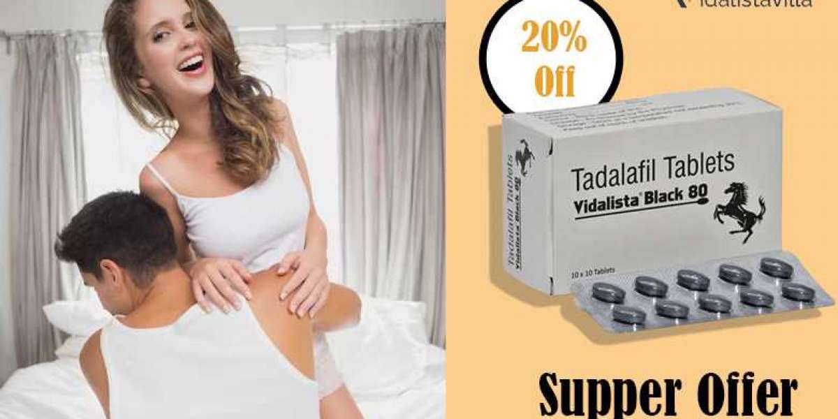 Vidalista Black 80 ED Tadalafil On Sale - Get the Best Offer Now