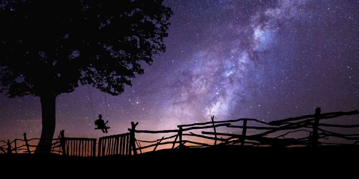 As the stars twinkle above...