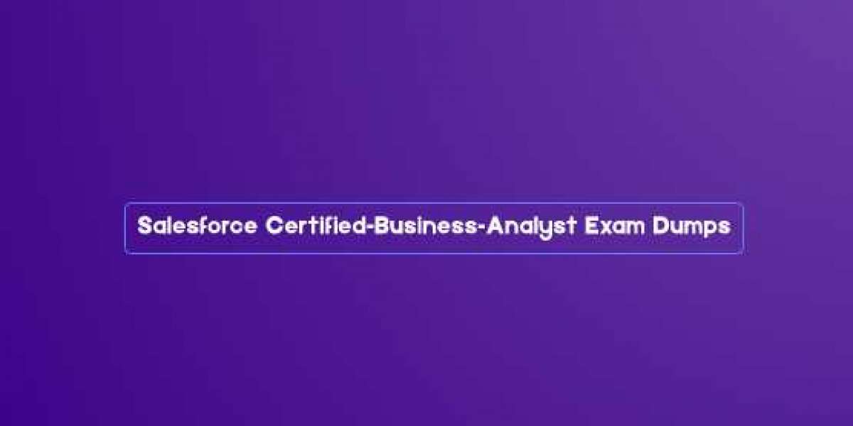Study for the Salesforce Certified-Business-Analyst Exam: Our Salesforce Certification Dumps