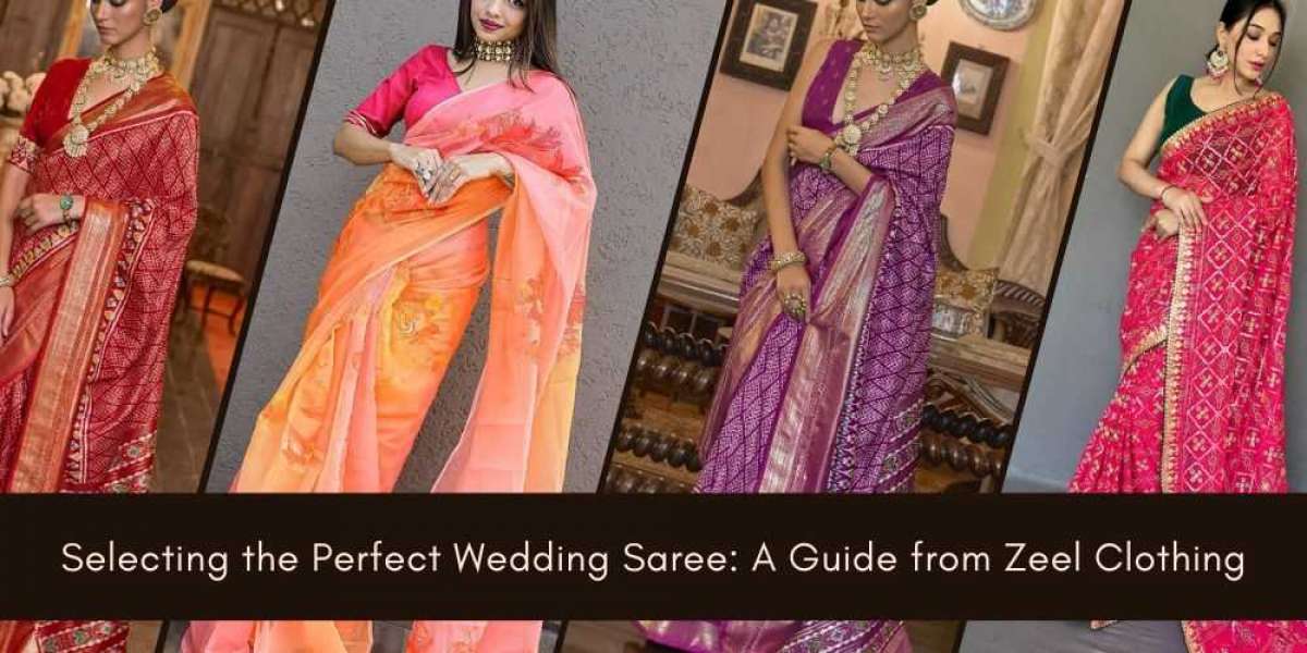 Selecting the Perfect Wedding Saree: A Guide from Zeel Clothing