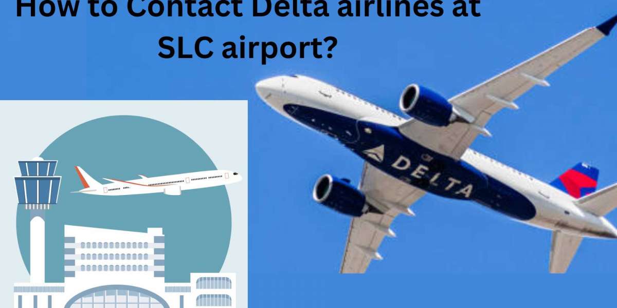How to contact Delta Airlines at Salt Lake City Airport?