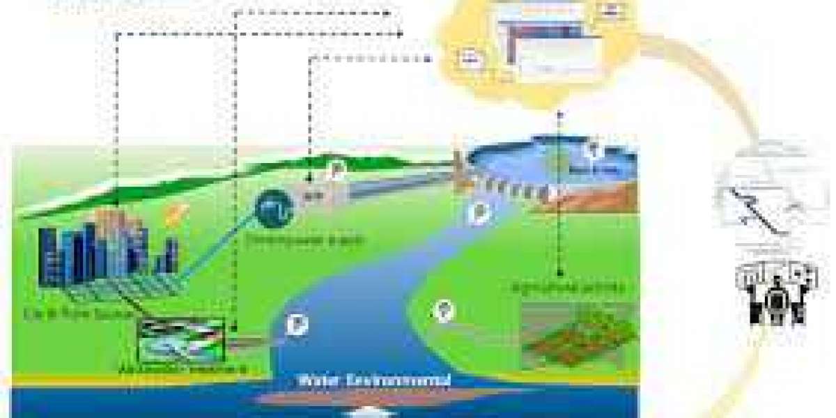 How does a water monitoring system work