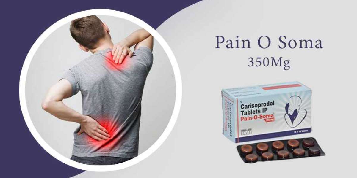 Pain O Soma 350mg Tablet Treats Muscle Pain | Powpills