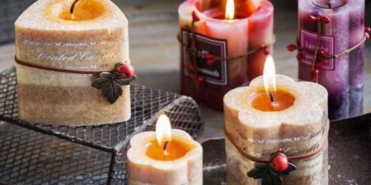 What are the benefits of scented candles?