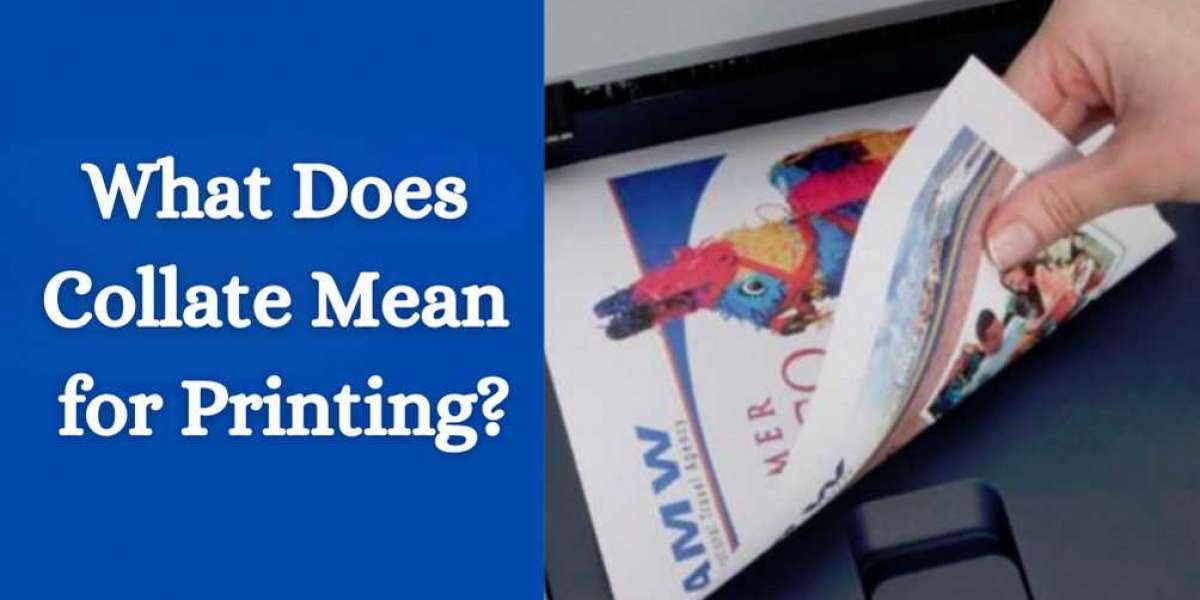 What Does Collate Mean for Printing?