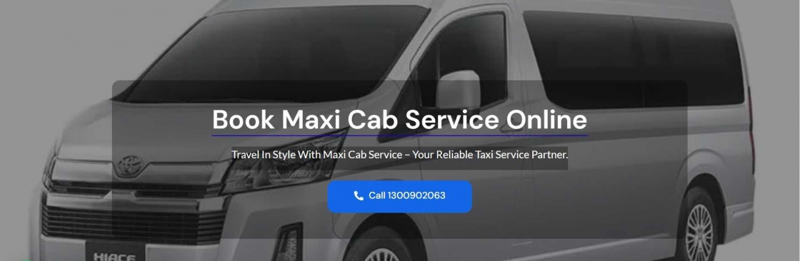 Maxi Cab Service Sydney Cover Image