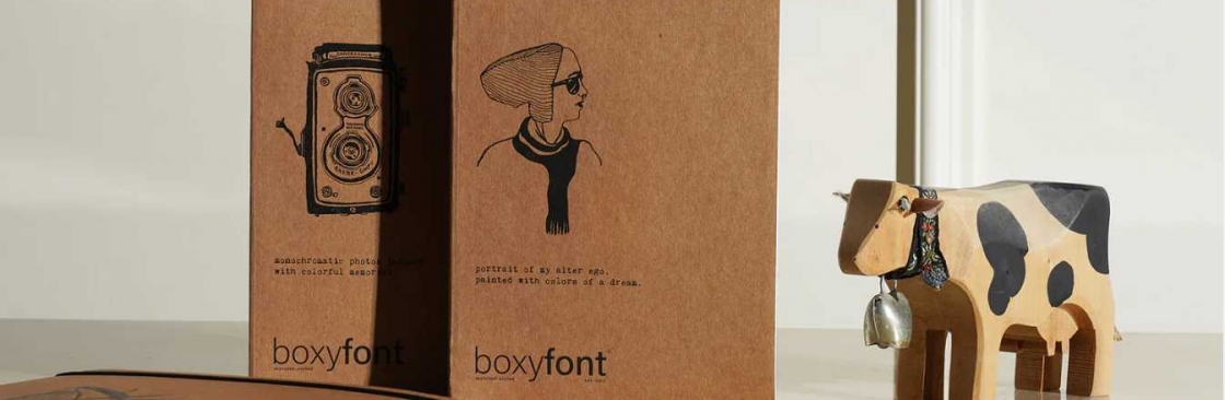 Boxy font Cover Image