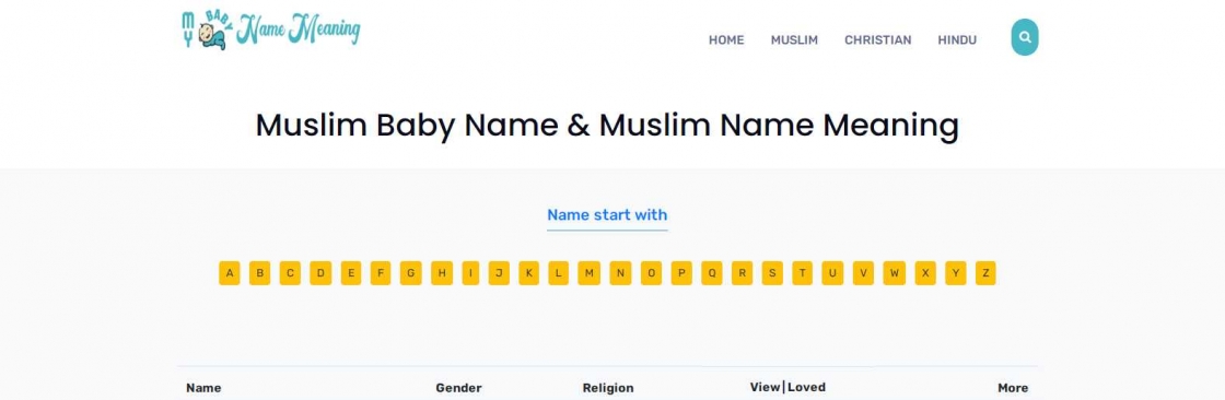 My Baby Name Meaning Cover Image