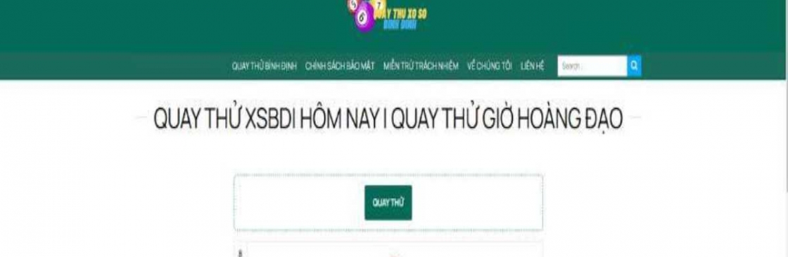 Quay Thử Xổ Số Bình Định Cover Image