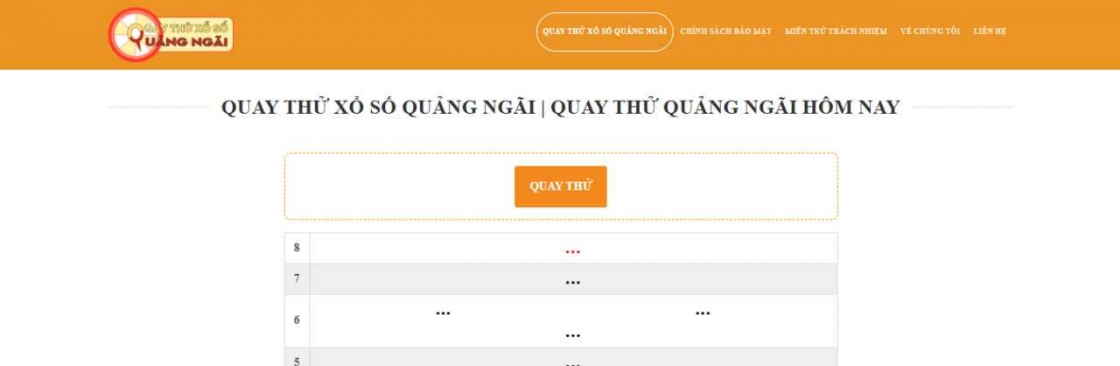 Quay Thử Xổ Số Quảng Ngãi Cover Image