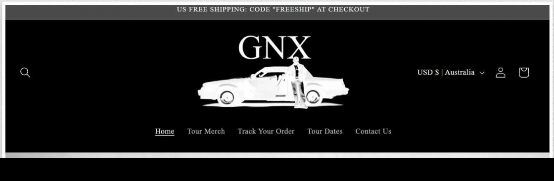 kendrick Lamar tour Merch Cover Image